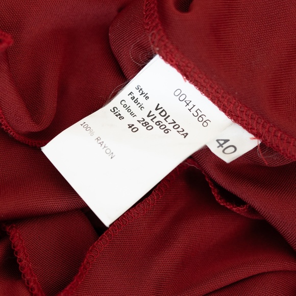 Viktor & Rolf Burgundy tank with chain straps XS - Picture 5 of 5